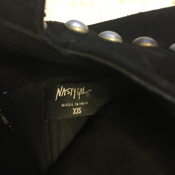 NWOT Nasty Gal suede mini dress - Picture 7 of 7